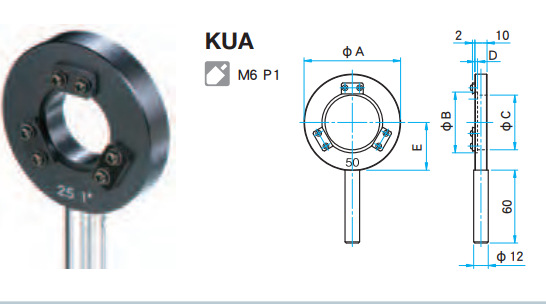 OptoSinma西格玛光机 KUA-15 角锥棱镜支架
