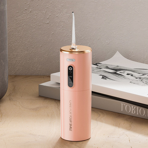 Household oral teeth cleaning and irrigation device, interdental cleaner, orthodontic water flosser, portable electric dental rinser