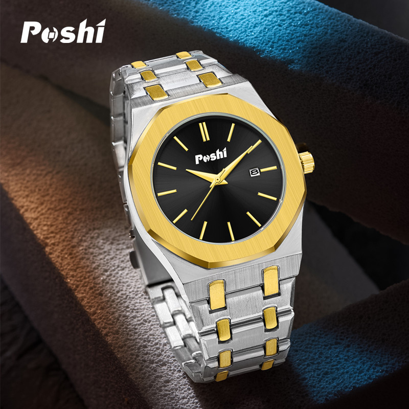 Una pieza de envío de comercio exterior transfronterizo nuevo reloj de moda para hombres reloj de cuarzo impermeable para estudiantes reloj de negocios casual para hombres