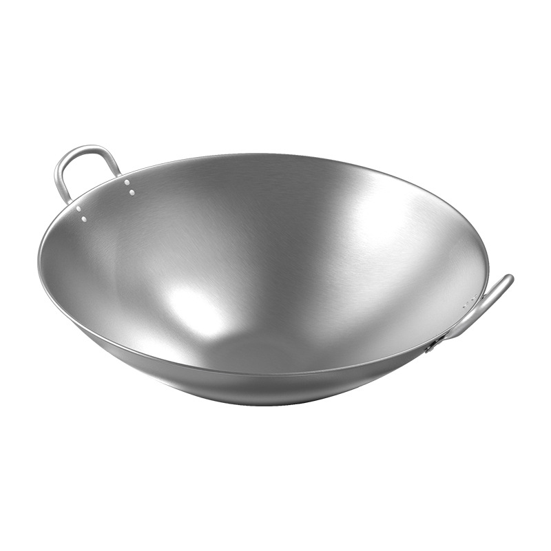 50CM 스테인레스 스틸 이중 귀 냄비