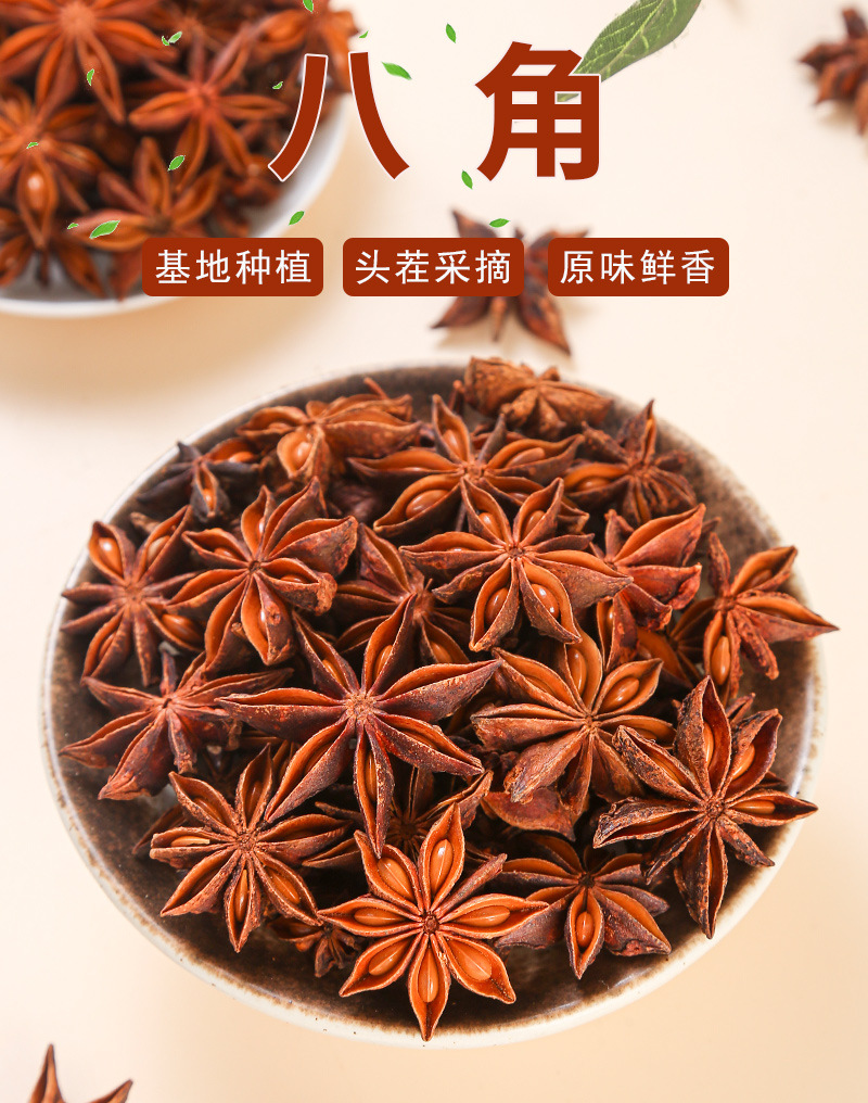 Star Anise (Illicium verum) — Guangxi Dried Whole Spice for Braising & Herbal Cooking key features