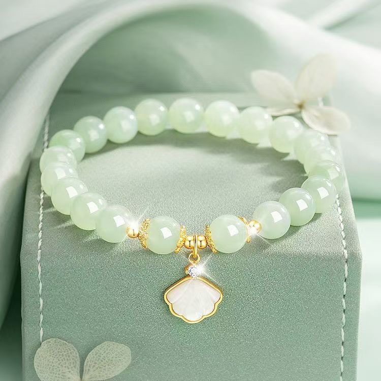 Una belleza de agua clara y hielo pendiente de diseño tradicional de alta sensación Día de la Madre Día de San Valentín para novia
