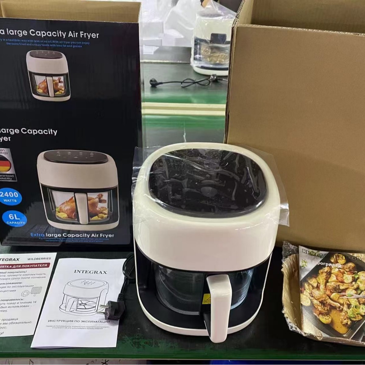 2025 New Model Air Fryer for Home Use 4.5L Electric Fryer Large Capacity Multifunctional Electric Fryer Oven