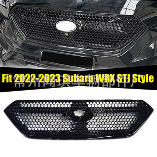 Suitable for 22+ Subaru Wrx Grille Subaru Front Bumper Grille Wrx Sports Front Bumper Grille High Gloss Black