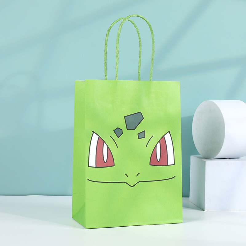 Bolsas de regalo de cumpleaños, bolsas de cartón cartón, bolsas de embalaje para llevar, bolsas de embalaje de regalo de fiesta para niños, bolsas de mano