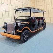 豪华电瓶老爷车 四轮电动老爷车图片 五星级酒店贵宾摆渡车 代步