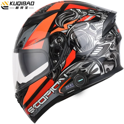 Motosiklet kaskı (dəbilqə) – Safety Gray 3C Certification - scorpio-with-k20-bluetooth-m