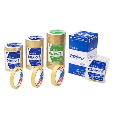 NICHIBAN 胶带 CT40P-12 可快速切割，并且粘牢牢固