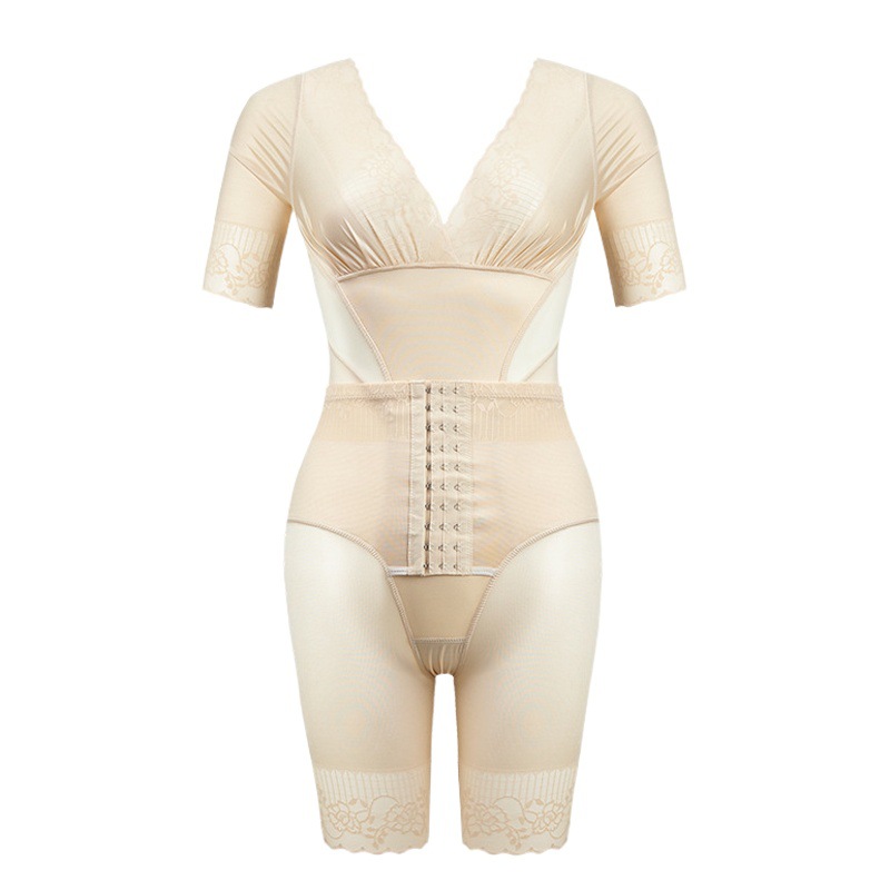 Belleza mejorada back-off corsé vientre contrayendo corsé posparto cuerpo adelgazamiento medidor de una pieza corsé al por mayor