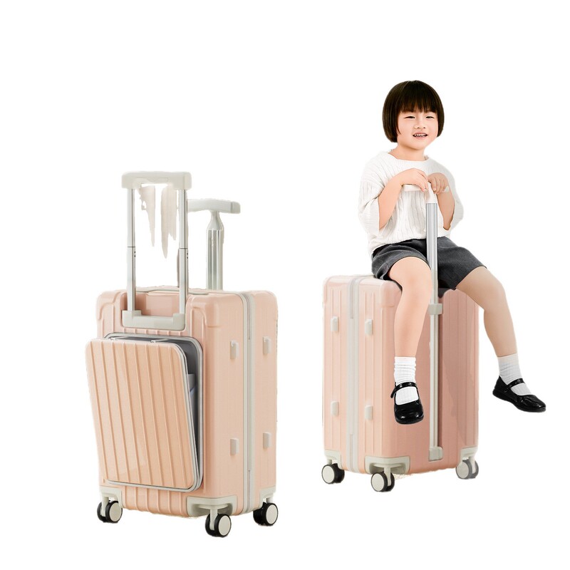 ママのスーツケース、子供用乗用スーツケース、男女兼用 20inch ベビーウォーカー、ベビー親子旅行搭乗トロリーケース|undefined