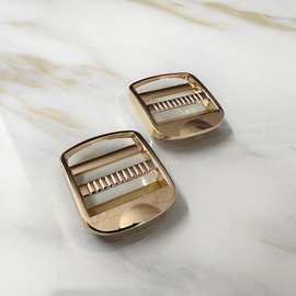 厂家直销现货批发金属肩带调节扣 锌合金书包扣目字扣 织带调节扣