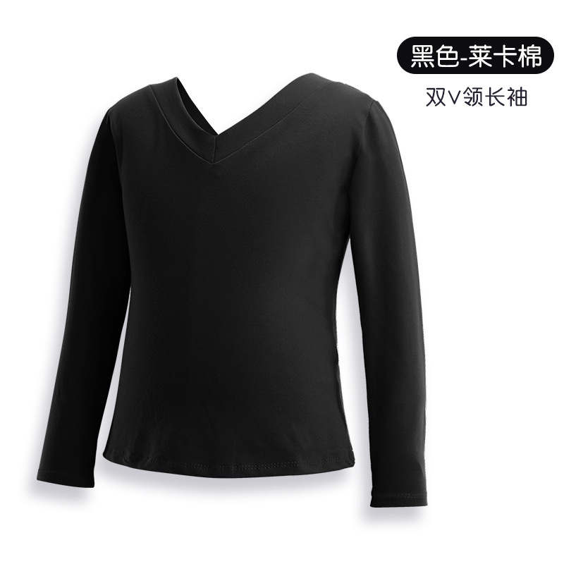 Top de baile para niños ropa de baile de práctica de verano ropa de baile latino para niños camisa cultural para Niñas Ropa de baile camiseta