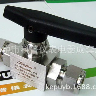 SS-10QB-14MM 6000Psi 分体式不锈钢双卡套高压球阀