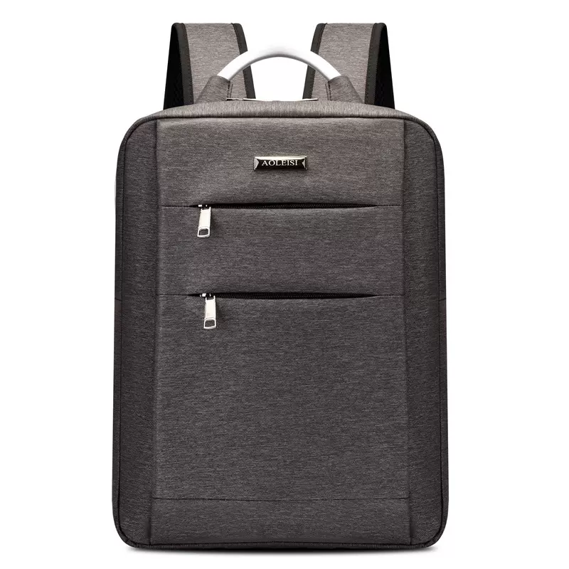 新款商务电脑包男上班族通勤包可以印logo可装15.6寸电脑现货批发