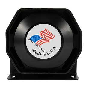 Cross-border 12V car alarm speaker 300W high-pitched loudspeaker siren speaker ultra-thin design octagonal speaker