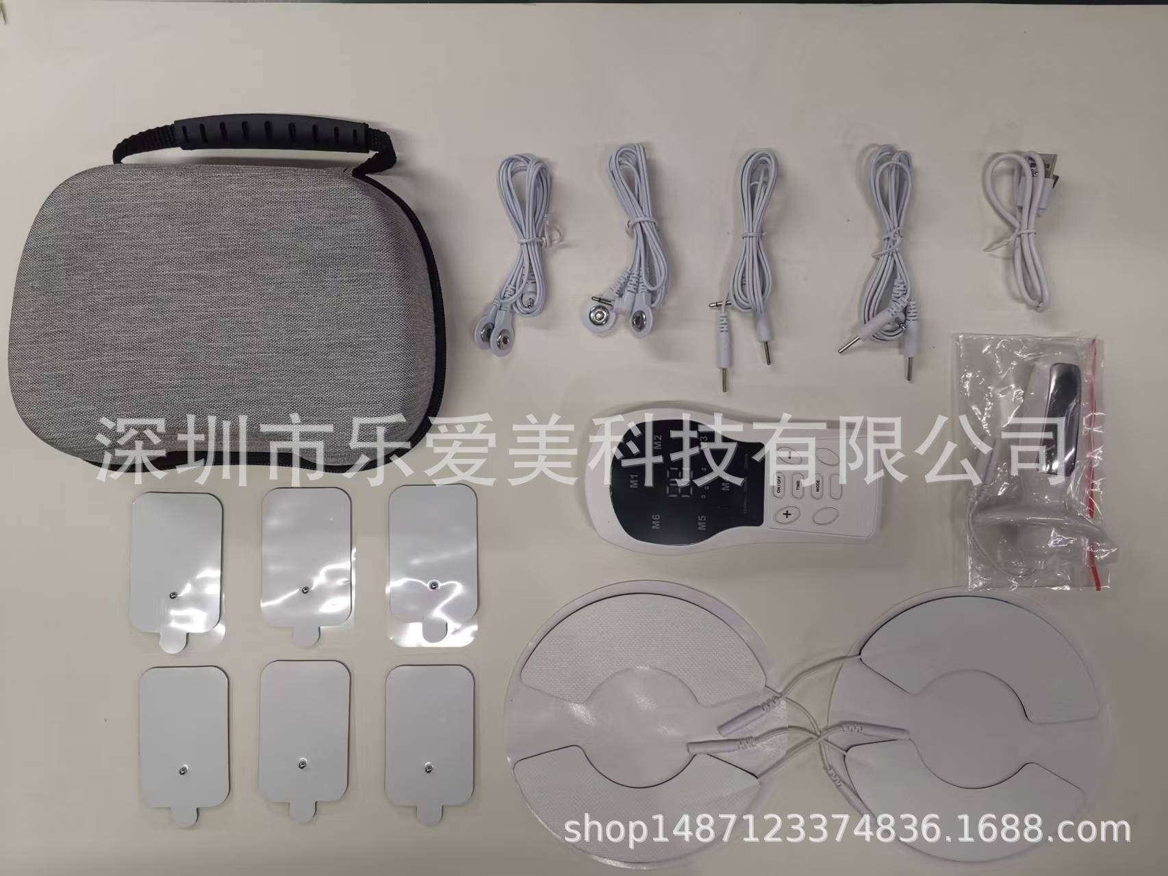 Dispositivo Multifuncional de Terapia de Pulsos Meridianos de Cuerpo Completo con Calor EMS de Doble Canal, Parche de Masaje para la Columna Cervical, Mini Dispositivo de Electroterapia