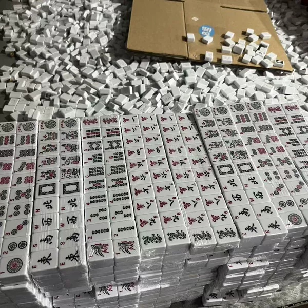Cross-border American Mahjong, American Jewish Western-style Mahjong Set, 30mm, 166 tiles, imitation jade carved hand-carved Mahjong tiles