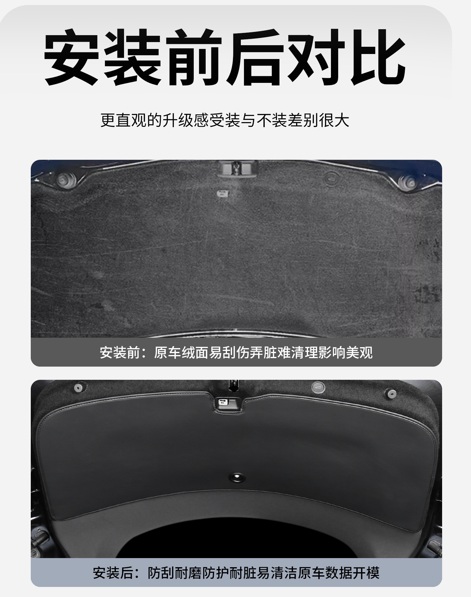 Suitable for Tesla Model Y New Version 3 Trunk Tailgate Pad Tailgate Protective Leather Sticker Ya Interior Accessories