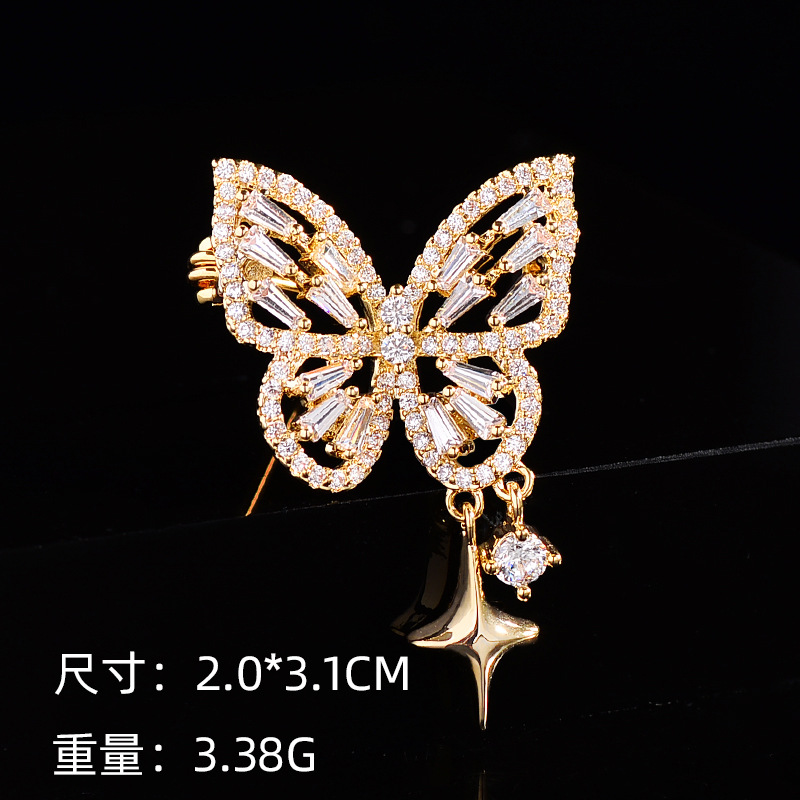 New Bowknot Ribbon Brooch with a Light Luxury and High-End Feel, Featuring Exquisite Craftsmanship and Super Shiny Enamel Design for Women, a Unique Brooch Accessory