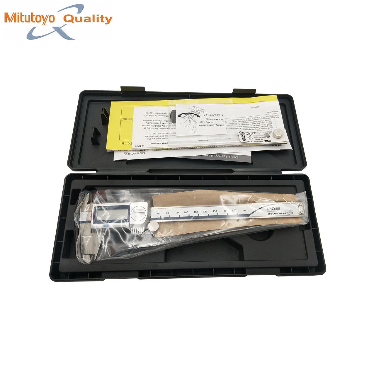 日本进口三丰Mitutoyo数显游标卡尺 500-708-11防冷却液量程0-300