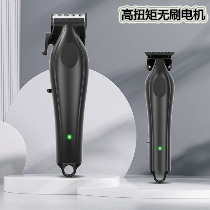 Новая трансграничная модель электрической машинки для стрижки волос для жирных волос, электрическая машинка для стрижки и гравировки волос для домашнего использования, прямые продажи от производителя для парикмахерских.