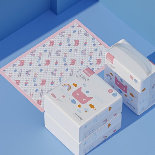 Strong absorbent pet diaper thickened dog disposable hygienic pet diaper cat urine mat wholesale