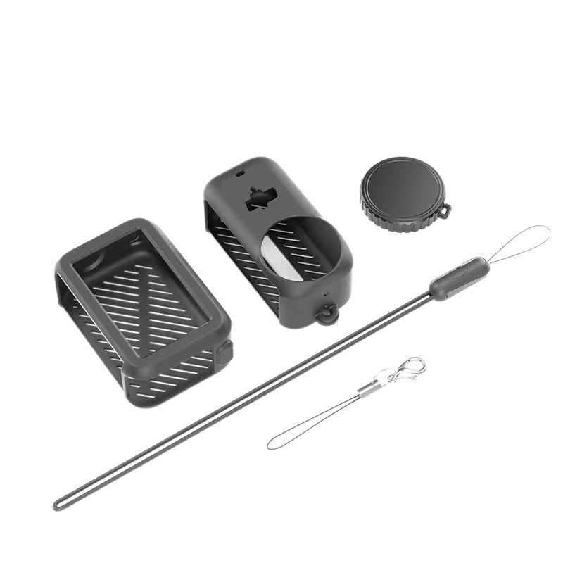 Aplicable a la cubierta de lente de silicona Osmo Nano de DJI Anti-caída Anti-choque Kit de accesorios de cámara de pulgar image 5