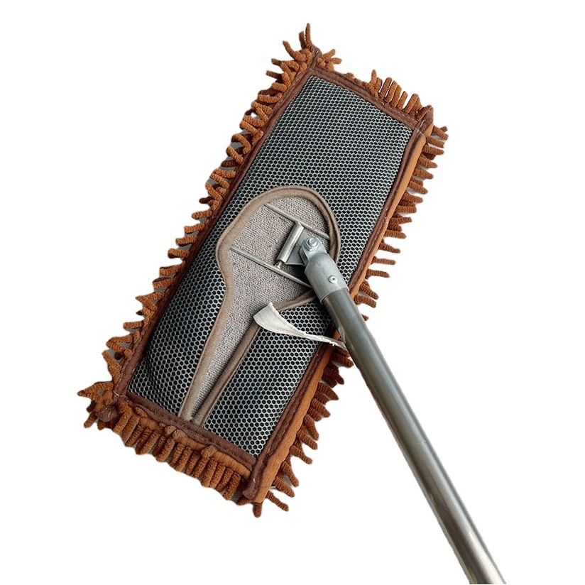 Синель Бытовая плоская Швабра Абсорбирующая Швабра для пыли широкая Швабра Съемная уборка большая рядная Швабра