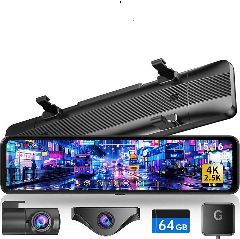 11-Inch 4K+2.5K Streaming Media Camera Rearview Mirror Gps High-Definition 5g Wifi Driving Recorder 11-Inch 4K+2.5K Streaming Media Camera Rearview Mirror Gps High-Definition 5g Wifi Driving Recorder