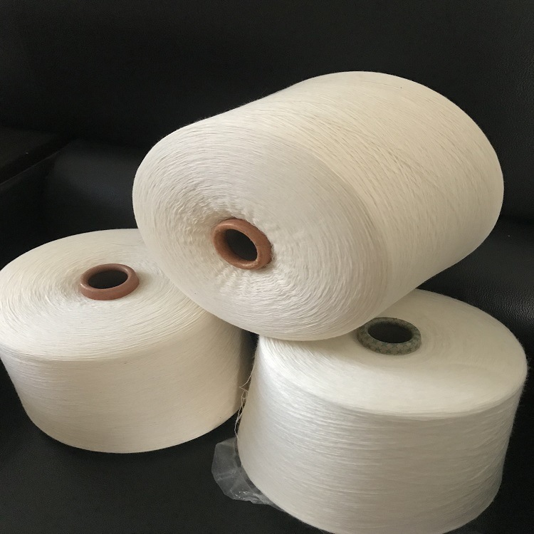 棉尼龙混纺纱线50/50 21s/1棉锦纶纱 锦棉纱彩点纱配饰迷彩花式