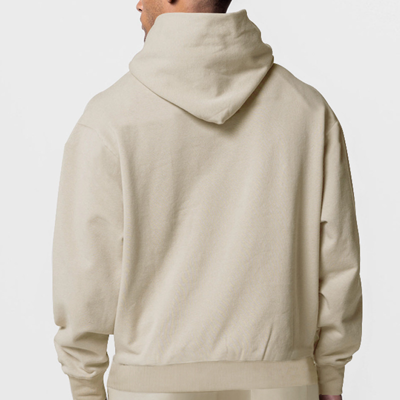 Transfronterizos Europa y América otoño y invierno de color sólido camiseta con capuzas de camiseta de terciopelo caliente multifoller camiseta de hombre casual