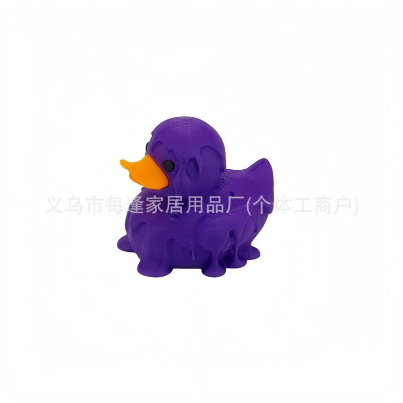 每逢3D打印农场生气鸭融化鸭流汗鸭肌肉鸭站立鸭跨境爆款玩具装饰|undefined