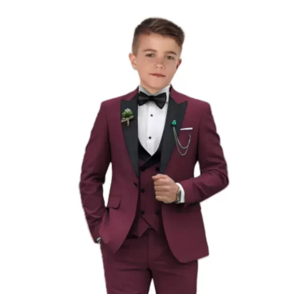2026 New Model Boys' Suits for Aliexpress Cross-Border Trade, Boys' Birthday, School Event Host Suits