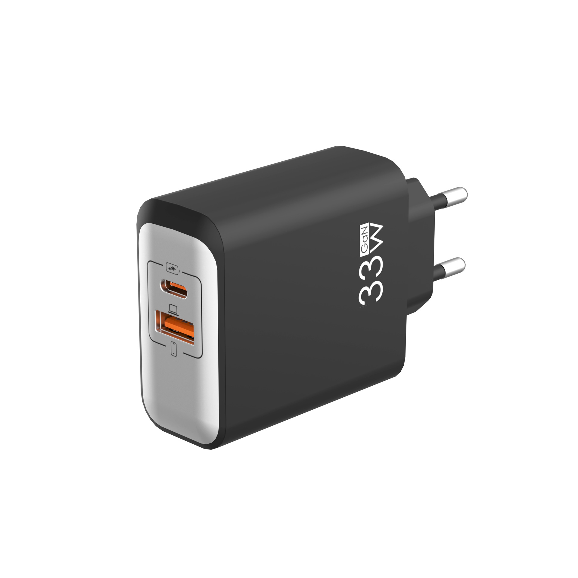 (521 안전인증-A+C)-질화갈륨 유럽규격 33W-블랙