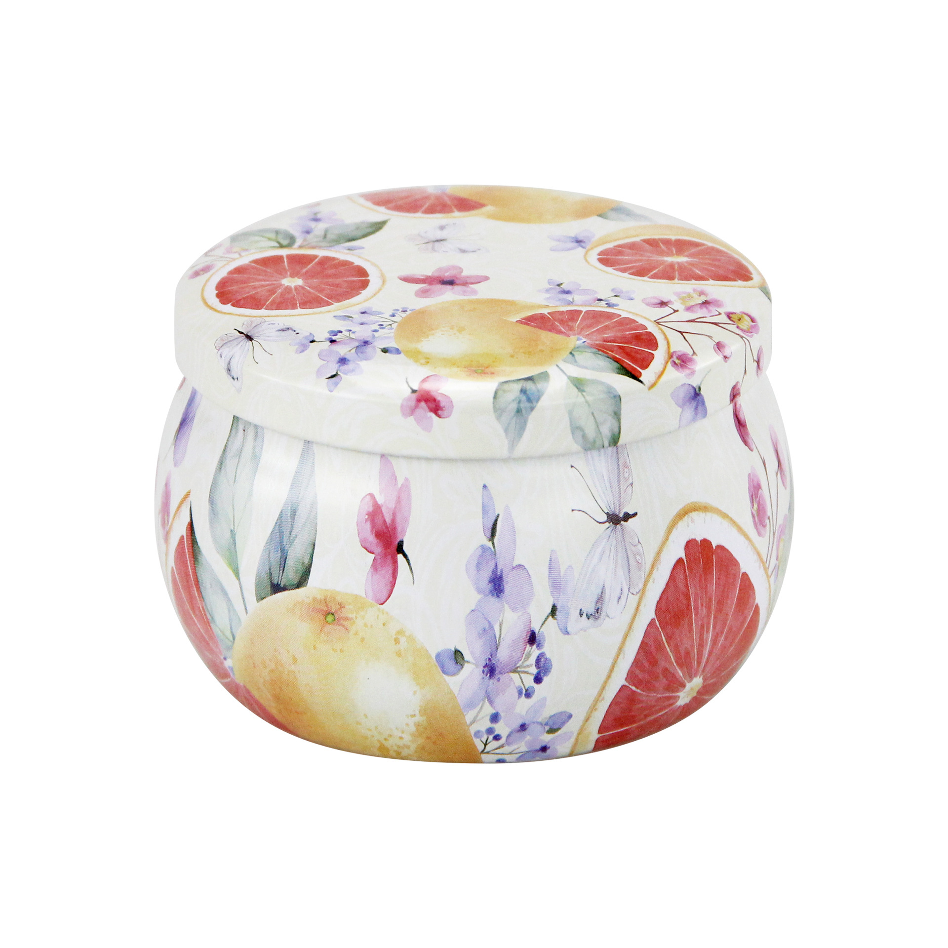 Venta al por mayor de fábrica: Tarro de hojalata de estilo étnico de 4.4 oz con forma de barriga grande para sirope de pera, dulces, té, velas aromáticas y almacenamiento de alimentos. image 36