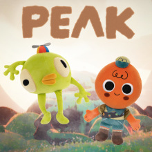 跨境新品PEAK Scout Plushie周边毛绒玩具侦查员玩偶公仔布娃娃