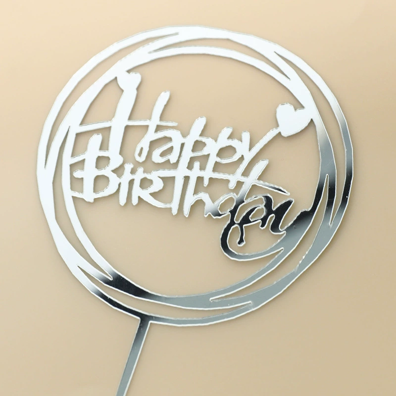 Украшение для торта «Happy Birthday», вставной декор, креативные вставные украшения для дня рождения