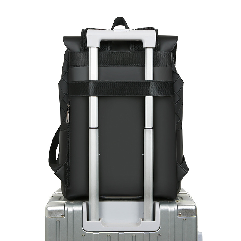 Geometryczny plecak męski na studia podróże i do pracy_voghion.com