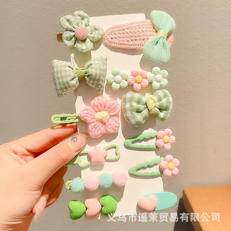 多巴胺儿童发夹女前额刘海夹鸭嘴夹头饰发卡碎发侧边卡子发饰夹子|undefined