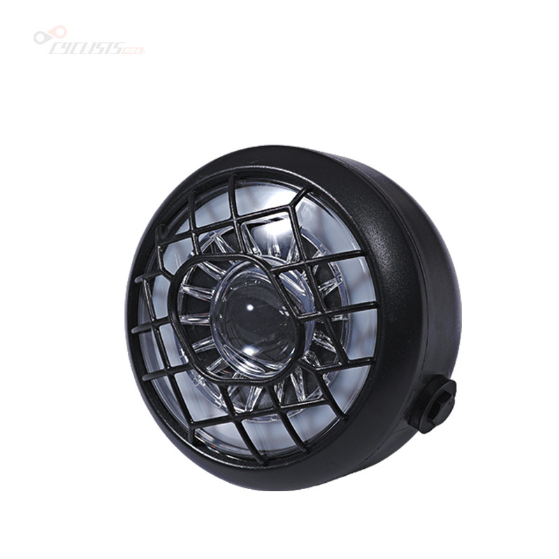 Viajador coche eléctrico LED motocicleta faro motos de nieve todoterreno accesorios de modificación lente faro universal