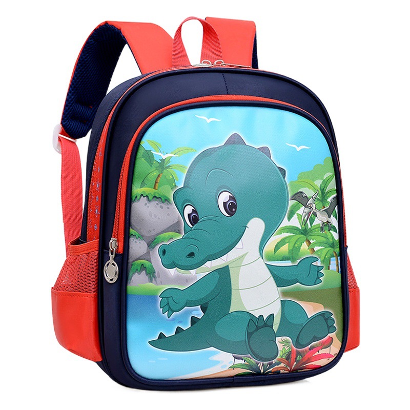 Mochila de Niños de comercio exterior mochila de jardín de infantes de dibujos animados lindo mochila de primer grado para niños de clase grande, mediana y pequeña