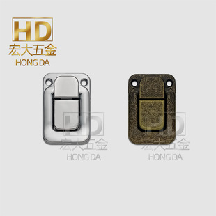 Wine box wooden box lock antique Taiping buckle gift box packaging buckle retro high-end luggage box buckle hardware buckle lock