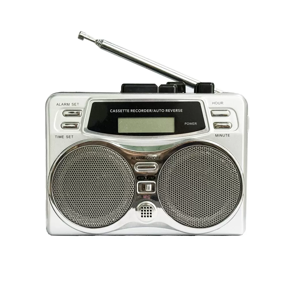AM/FM收音数显磁带随身听老式卡带播放机自动返带怀旧收录音机wal
