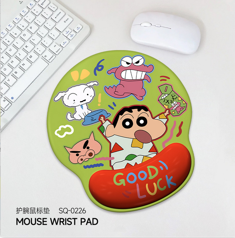 Alfombrillas de ratón transfronterizas, divertidas y variadas, reposamuñecas, alfombrillas de ratón de alta calidad con formas especiales, alfombrillas de ratón de dibujos animados para hombres y mujeres