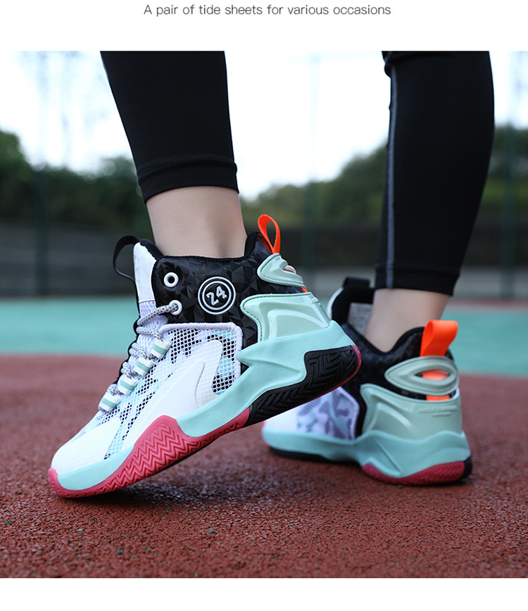 Scarpe da basket per bambini traspiranti e comode da corsa_voghion.com