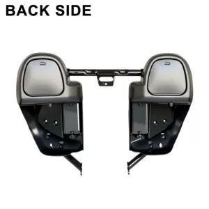 Harley 18-26 Softtail qara çərçivəli motosiklet qoruyucu dəmir, səyahət ayaq qoruyucuları