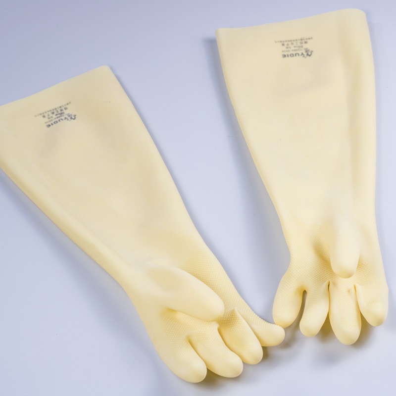 厂家供应玉蝶加厚防烫隔热耐磨耐用工业手套