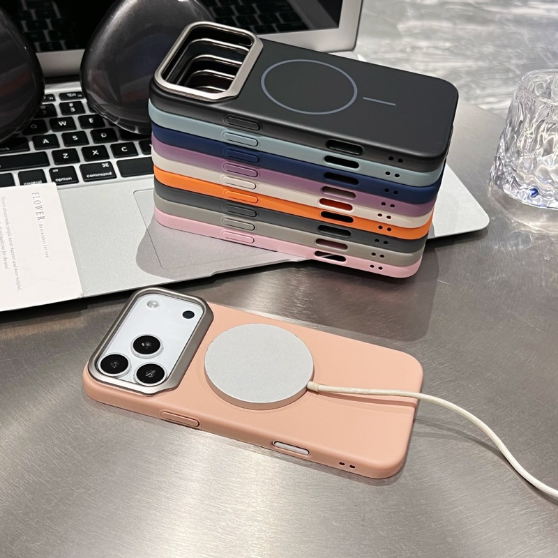 简约高级感适用iPhone16pro max手机壳苹果17新款14/15硬壳磨砂套|undefined
