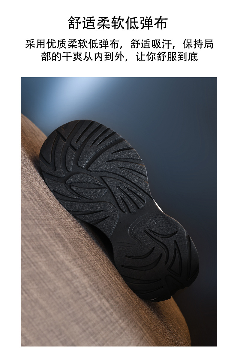 Giày sneaker nữ đế dày tăng chiều cao phong cách châu Âu — Màu đen chi tiết 12