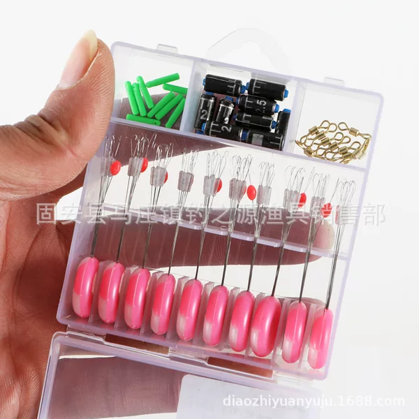 Silicone space beans 7+1 suit main line set accessories wild fishing competitive fishing gear fishing accessories full set combination wholesale